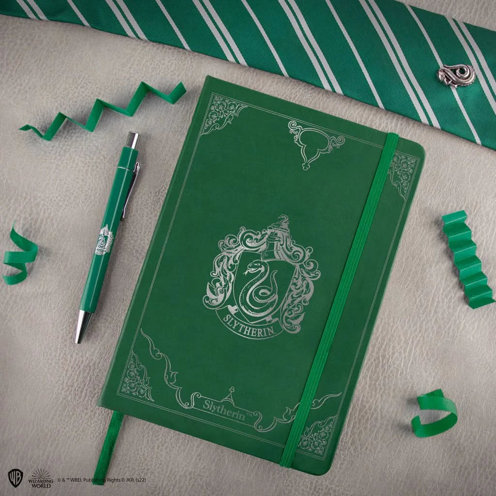 Harry Potter Deluxe Notebook Set With Pen - Slytherin CR5602