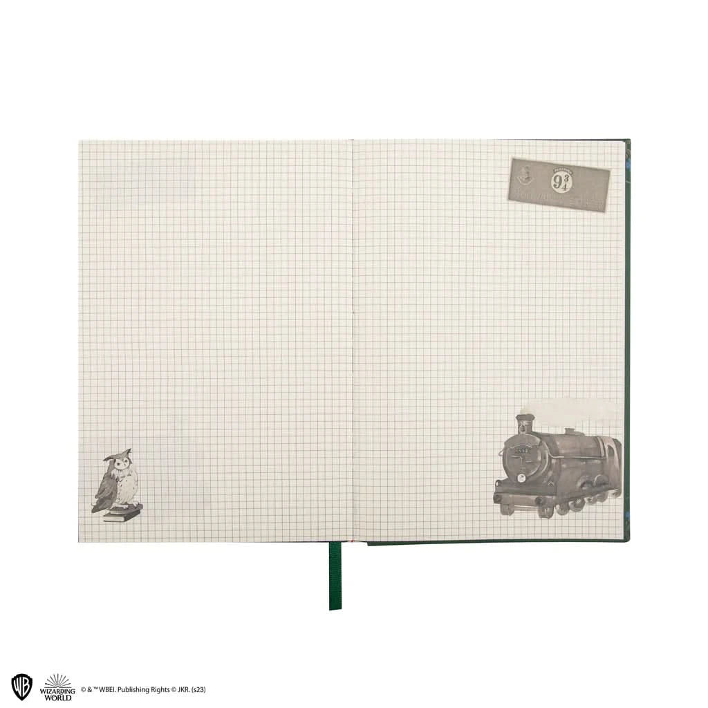Harry Potter Deluxe Notebook Magical World Slytherin CR5612