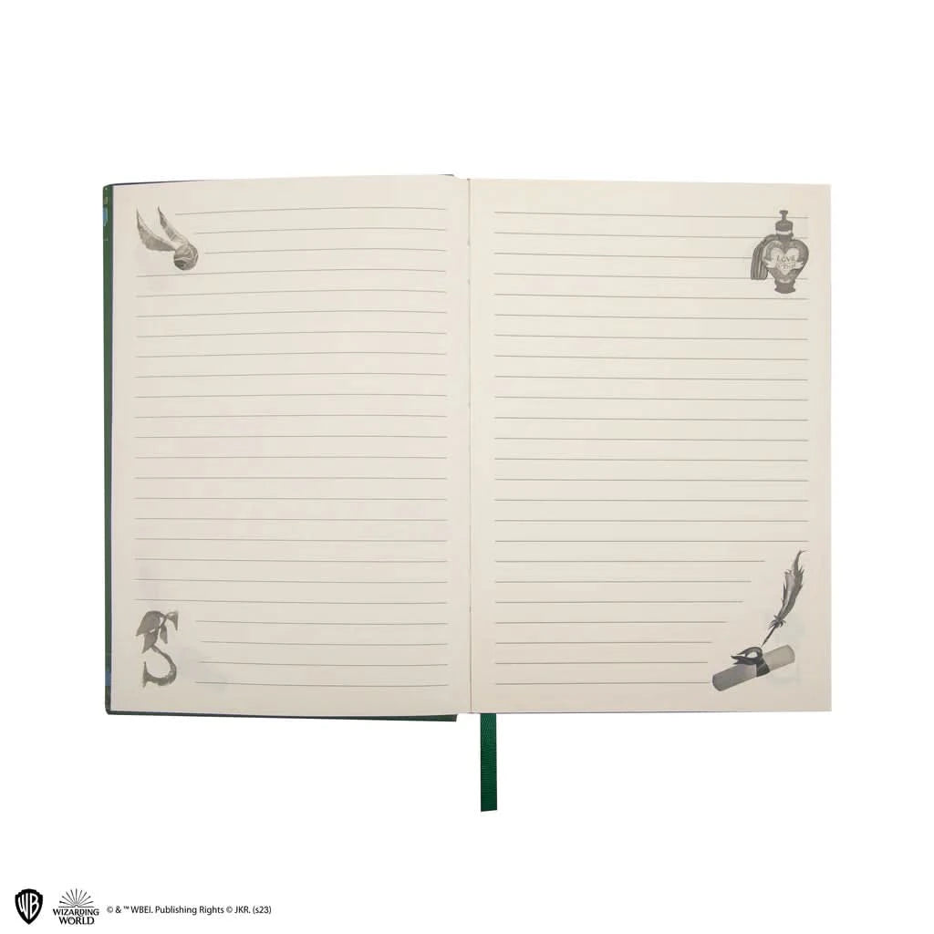 Harry Potter Deluxe Notebook Magical World Slytherin CR5612