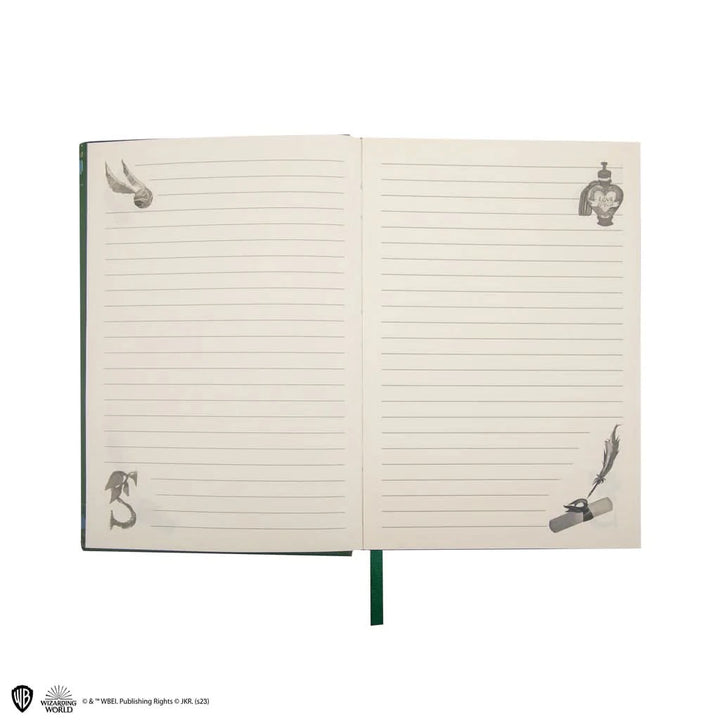 Harry Potter Deluxe Notebook Magical World Slytherin CR5612