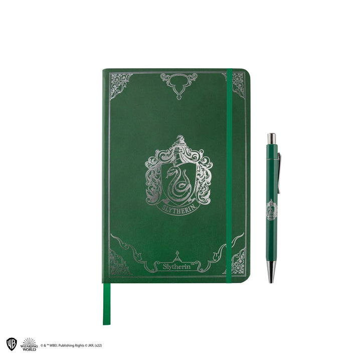 Harry Potter Deluxe Notebook Set With Pen - Slytherin CR5602