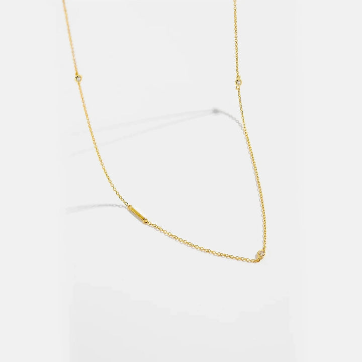 Personalized Diamond Initial Necklace