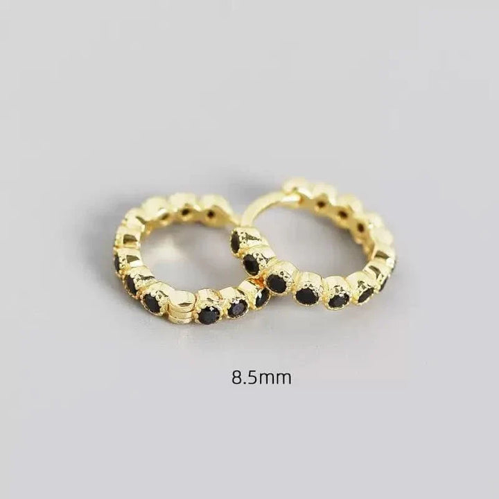 Diamond Ear Hoop Set