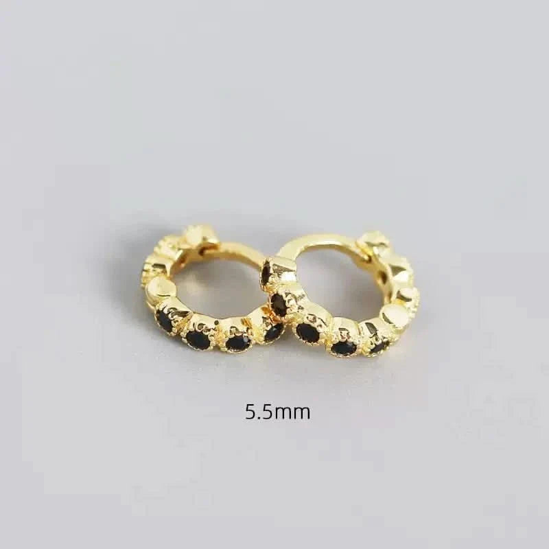 Diamond Ear Hoop Set