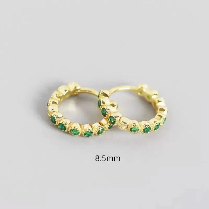 Diamond Ear Hoop Set