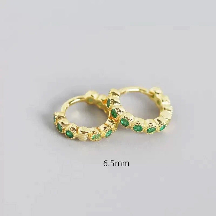 Diamond Ear Hoop Set