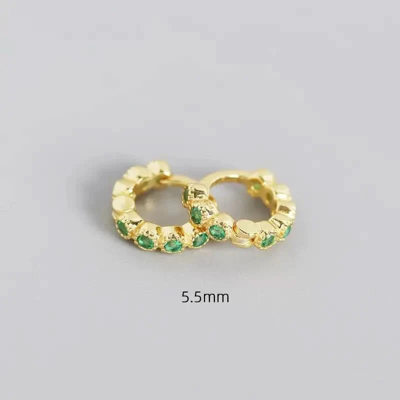Diamond Ear Hoop Set