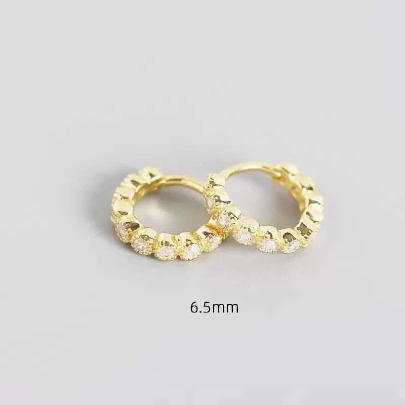 Diamond Ear Hoop Set