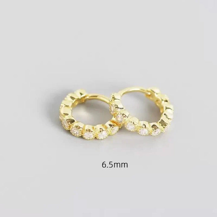 Diamond Ear Hoop Set