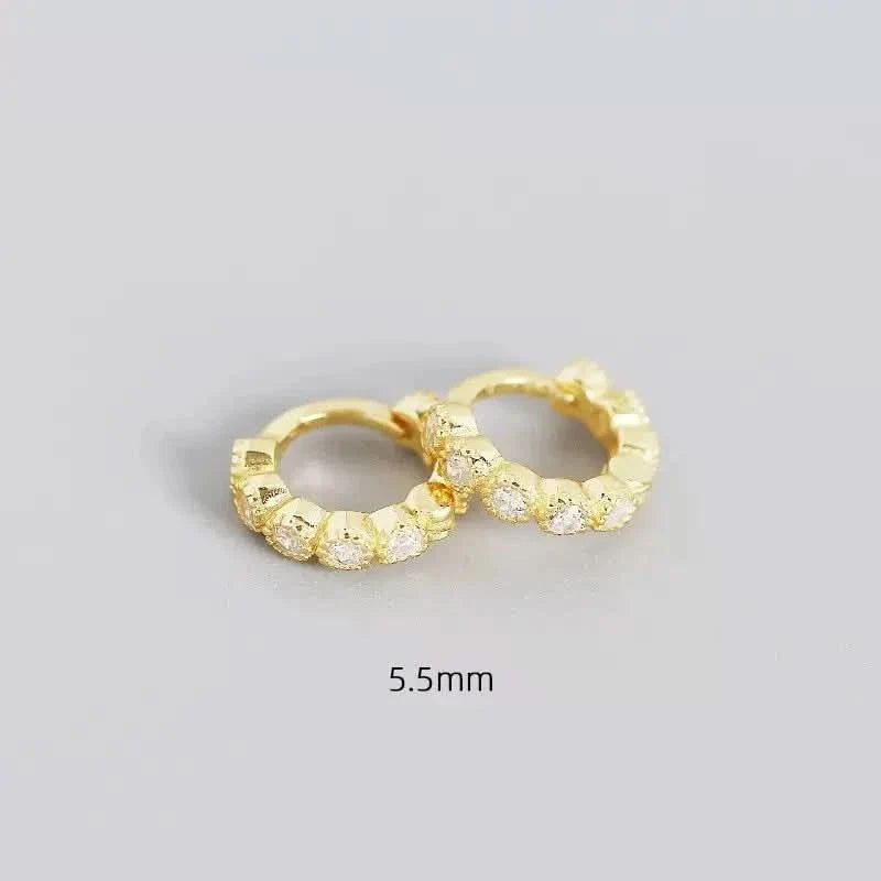 Diamond Ear Hoop Set