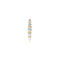 Gold Bar Barbell Single Earring E070-06G