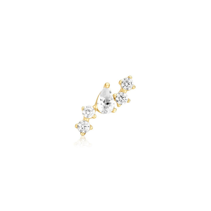 Gold Constellation Barbell Single Earring E070-10G