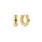 Ania Haie Gold Reversible Puffy Huggie Hoop Earrings E072-04G