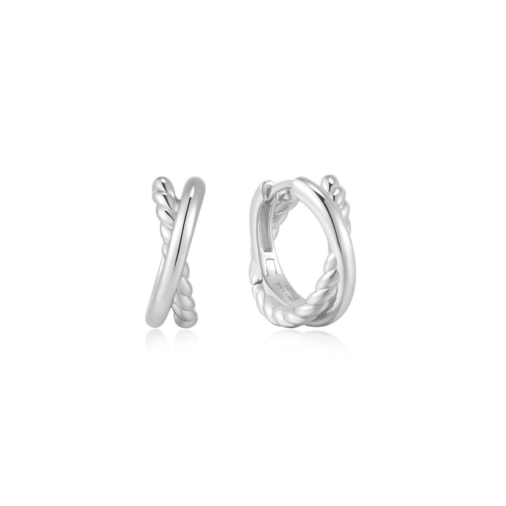 Ania Haie Silver Shell Pearl & Bezel-Set Sparkle Bracelet B075-01H