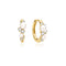 Ania Haie Silver Shell Pearl & Bezel-Set Sparkle Bracelet B075-01H