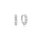 Ania Haie Silver Quintet Sparkle Huggie Hoop Earrings E075-05H