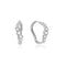 Ania Haie Silver Shell Pearl & Bezel-Set Sparkle Bracelet B075-01H