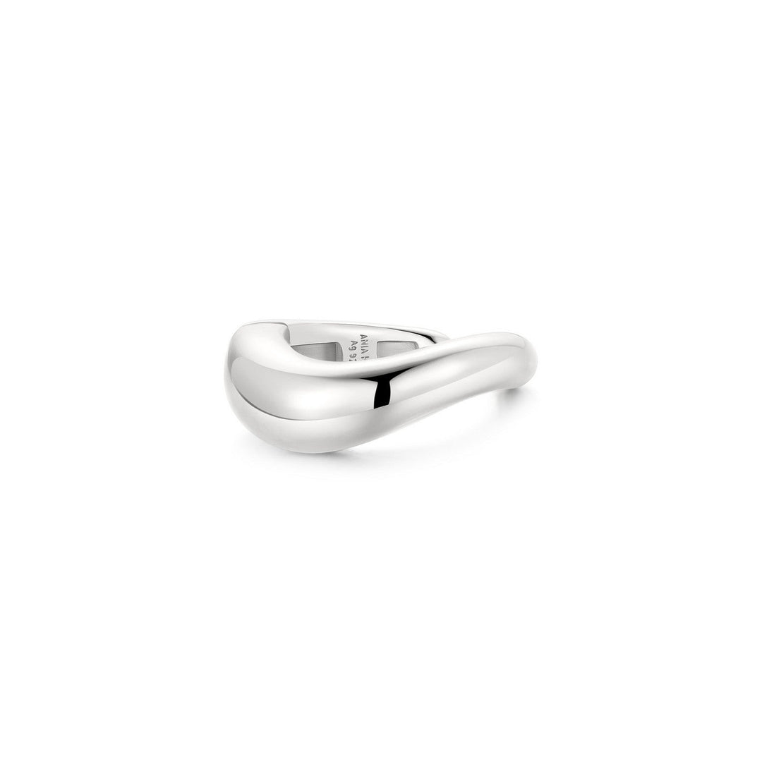 Ania Haie Fairy Dust Silver Wave Ear Cuff E079-01H