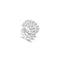 Ania Haie Fairy Dust Silver Pave Triple Wrap Ear Cuff E079-02H