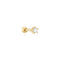 Ania Haie Fairy Dust Gold Five-Prong Sparkle Barbell Earring E079-03G
