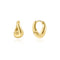 Ania Haie Fairy Dust Gold Wave Huggie Hoop Earrings E079-11G