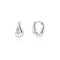 Ania Haie Fairy Dust Silver Wave Huggie Hoop Earrings E079-11H