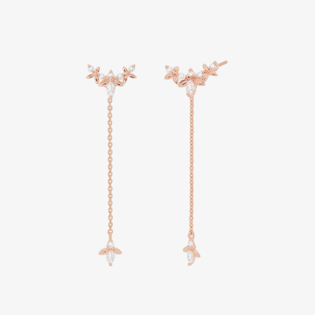 Wing drop earrings-5