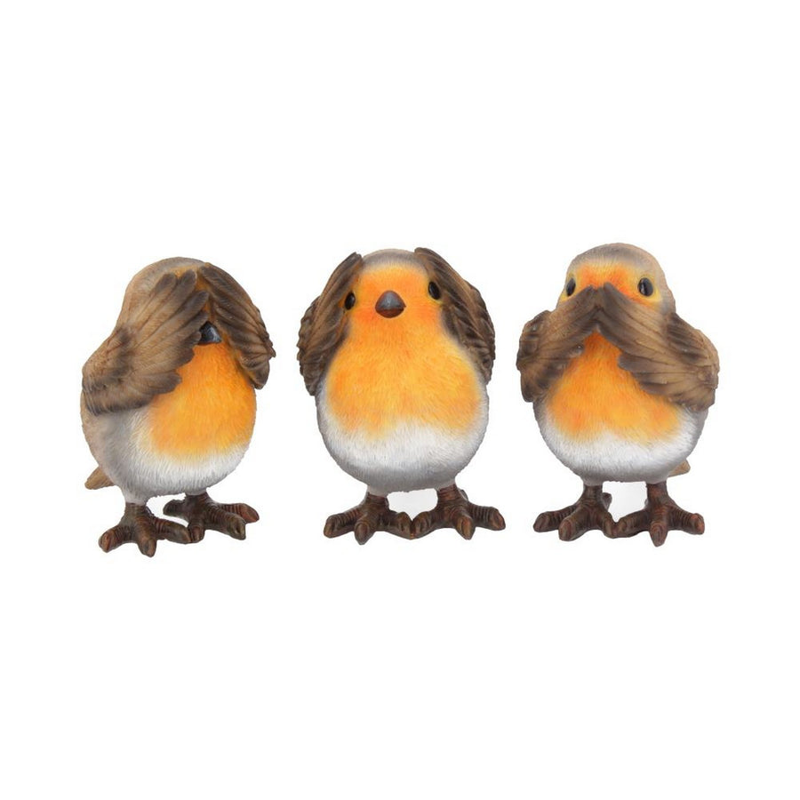 Three Wise Robin Figurines 8cm E4572N9