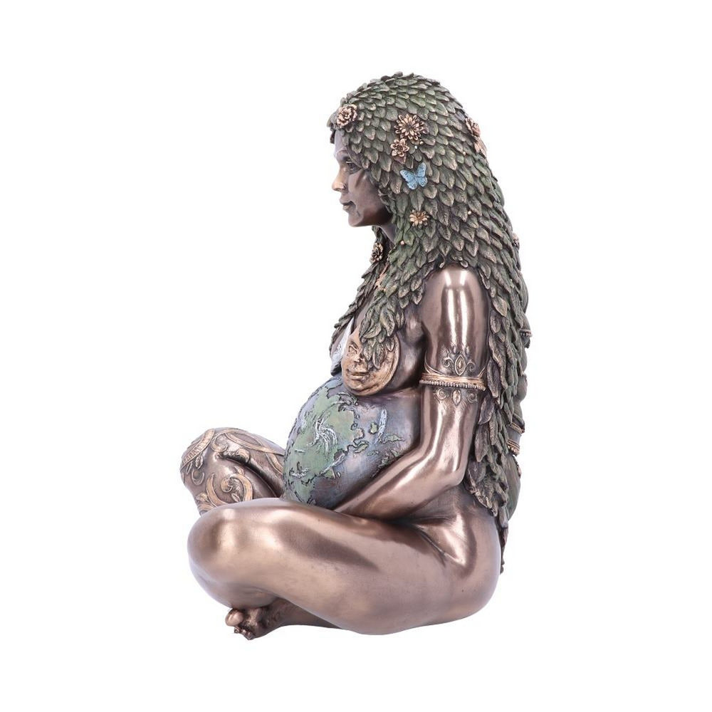 Ethereal Mother Earth Gaia Art Statue Bronze Figurine E4986R0