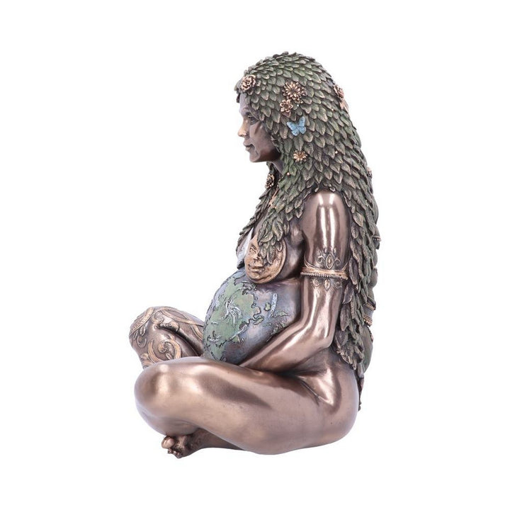 Ethereal Mother Earth Gaia Art Statue Bronze Figurine E4986R0