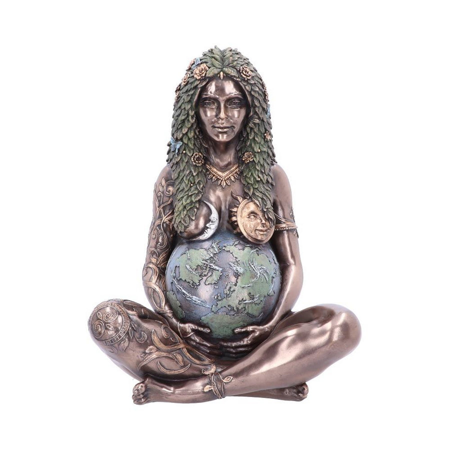 Ethereal Mother Earth Gaia Art Statue Bronze Figurine E4986R0