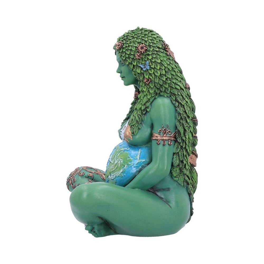 Small Ethereal Mother Earth Gaia Art Statue Painted Figurine E5242S0