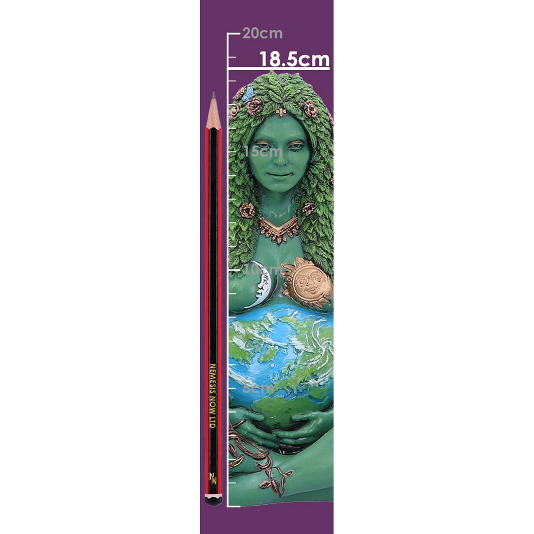 Small Ethereal Mother Earth Gaia Art Statue Painted Figurine E5242S0