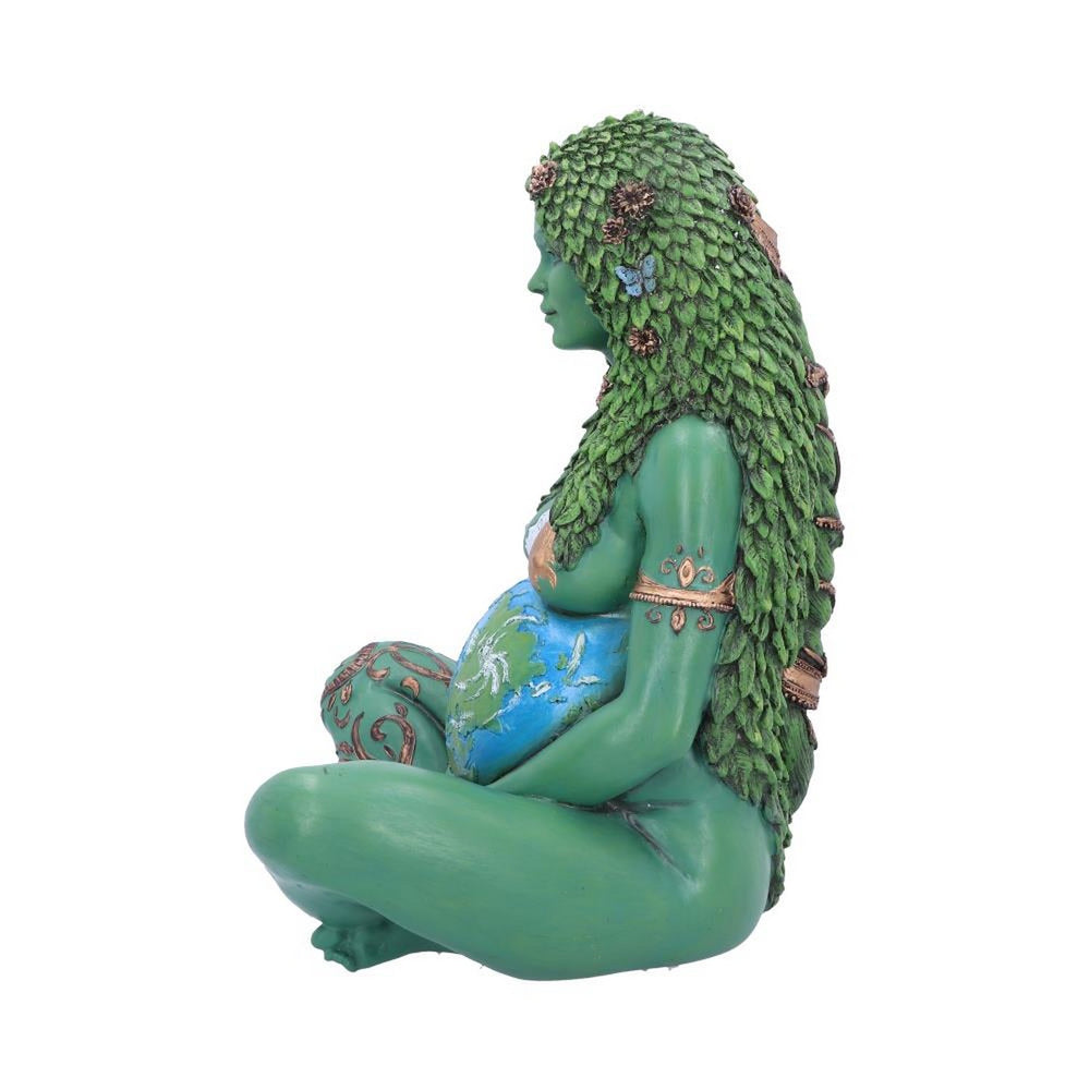 Large Ethereal Mother Earth Gaia Art Statue Painted Figurine E5243S0