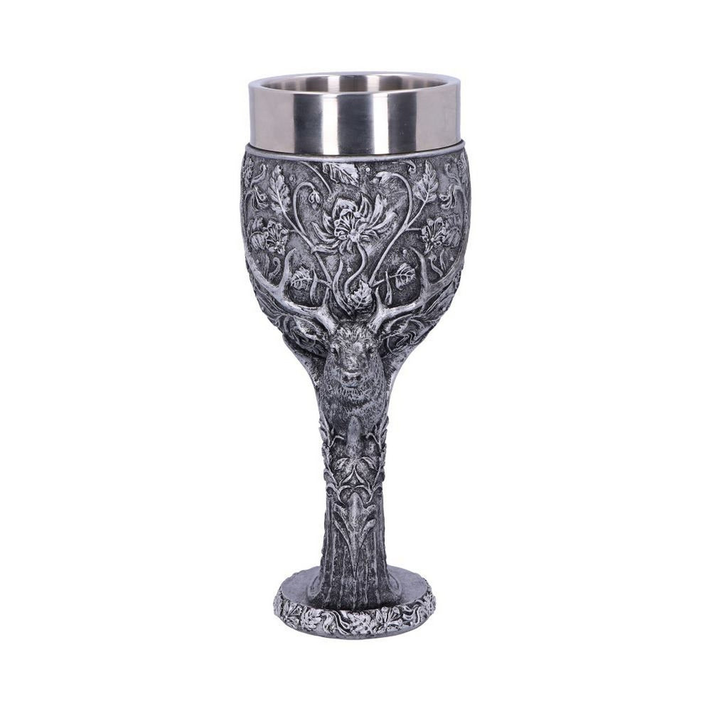 Monarch of the Glen Stags Head Goblet Wine Glass E5270S0