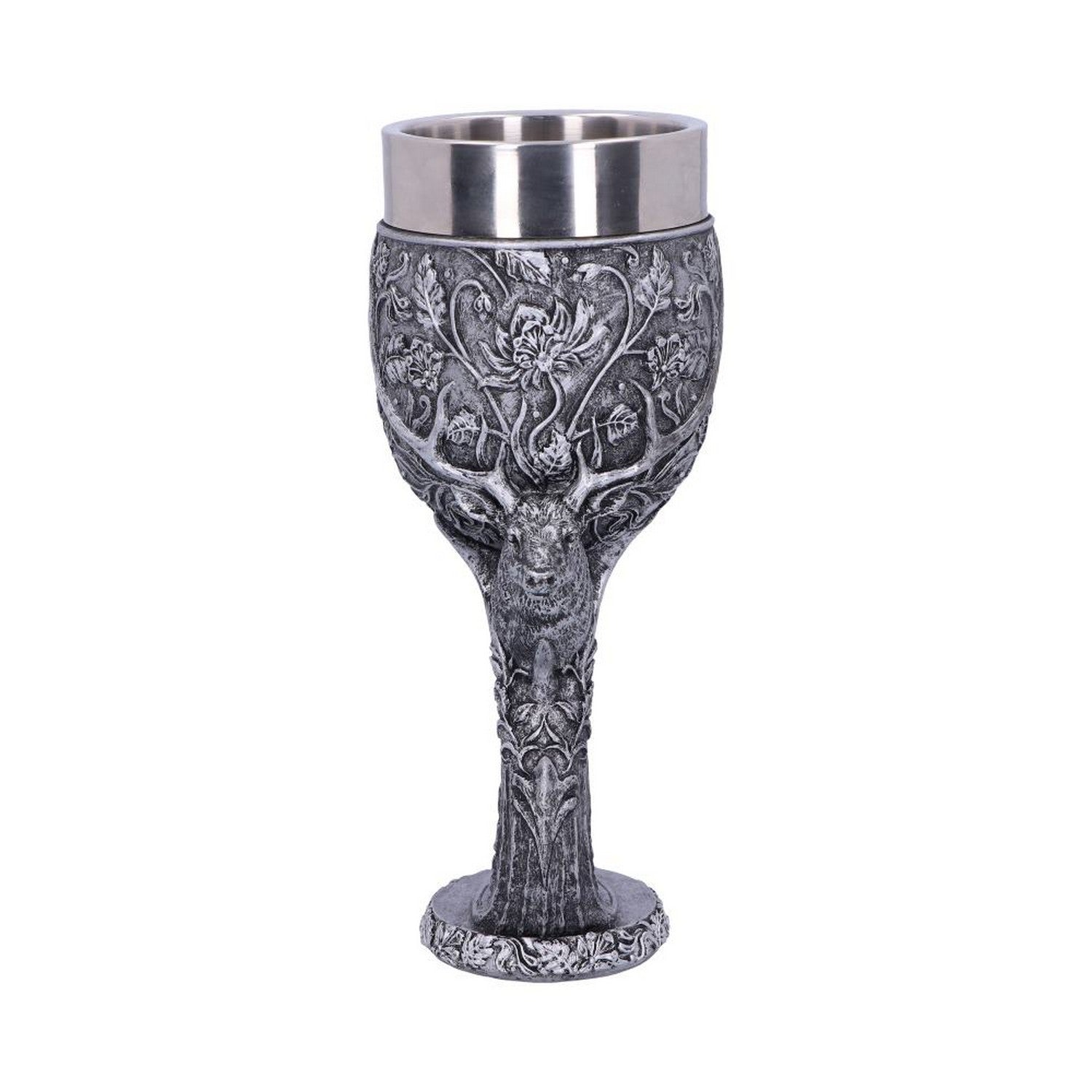 Monarch of the Glen Stags Head Goblet Wine Glass E5270S0