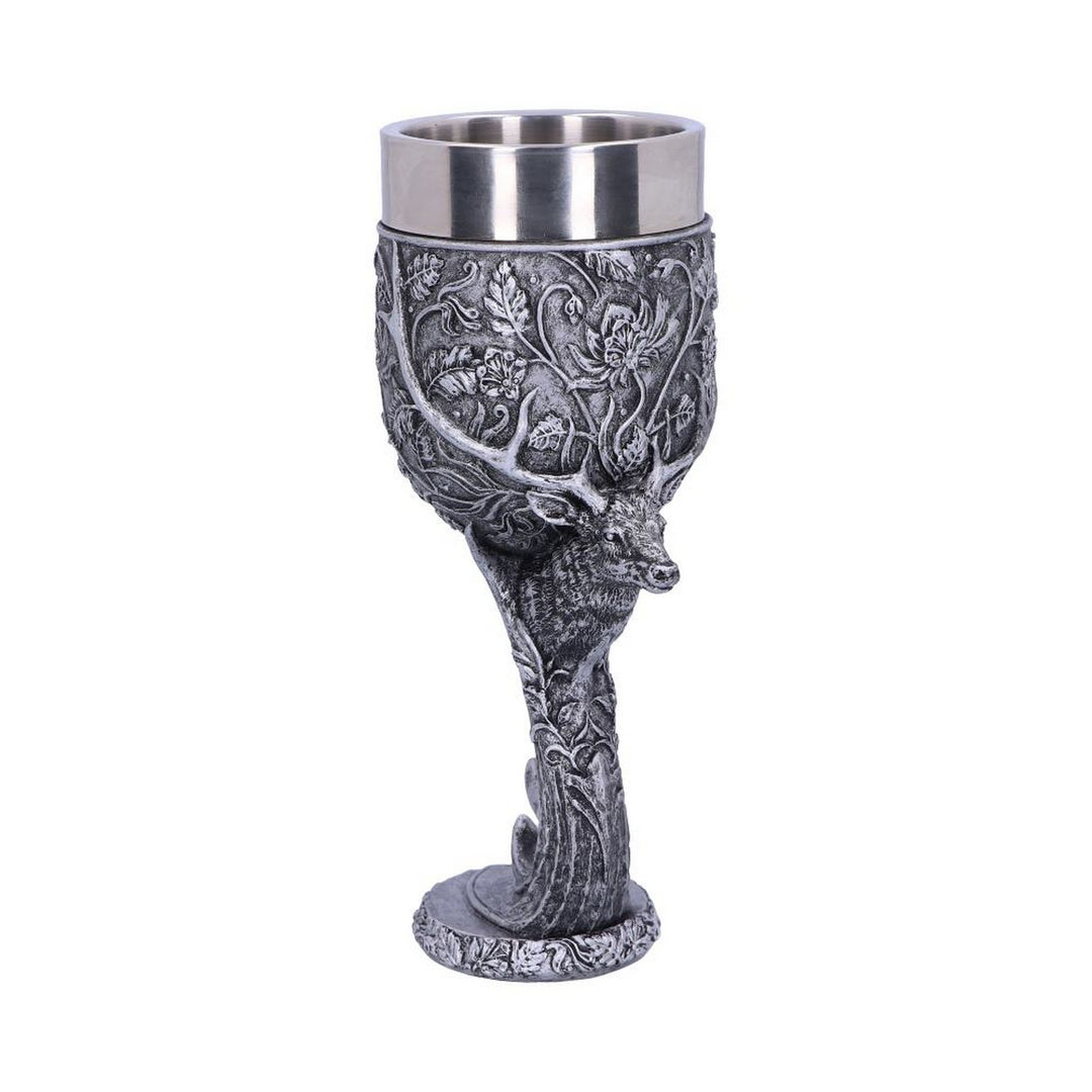 Monarch of the Glen Stags Head Goblet Wine Glass E5270S0