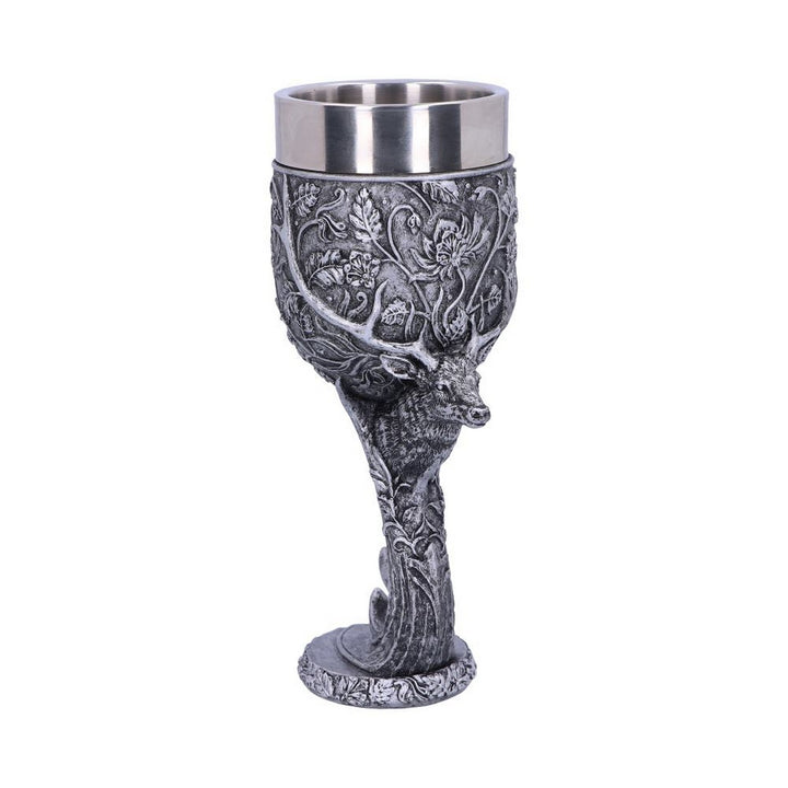 Monarch of the Glen Stags Head Goblet Wine Glass E5270S0