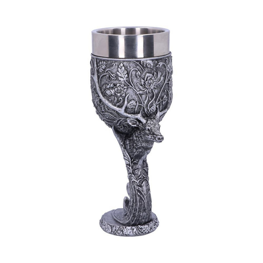 Monarch of the Glen Stags Head Goblet Wine Glass E5270S0