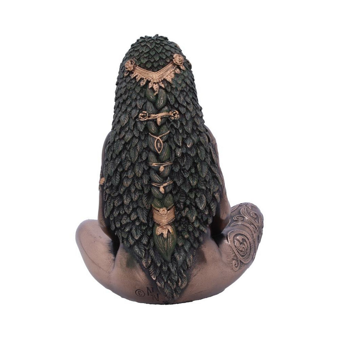 Mini Bronze Mother Earth Art Figurine 8.5cm E5777U1
