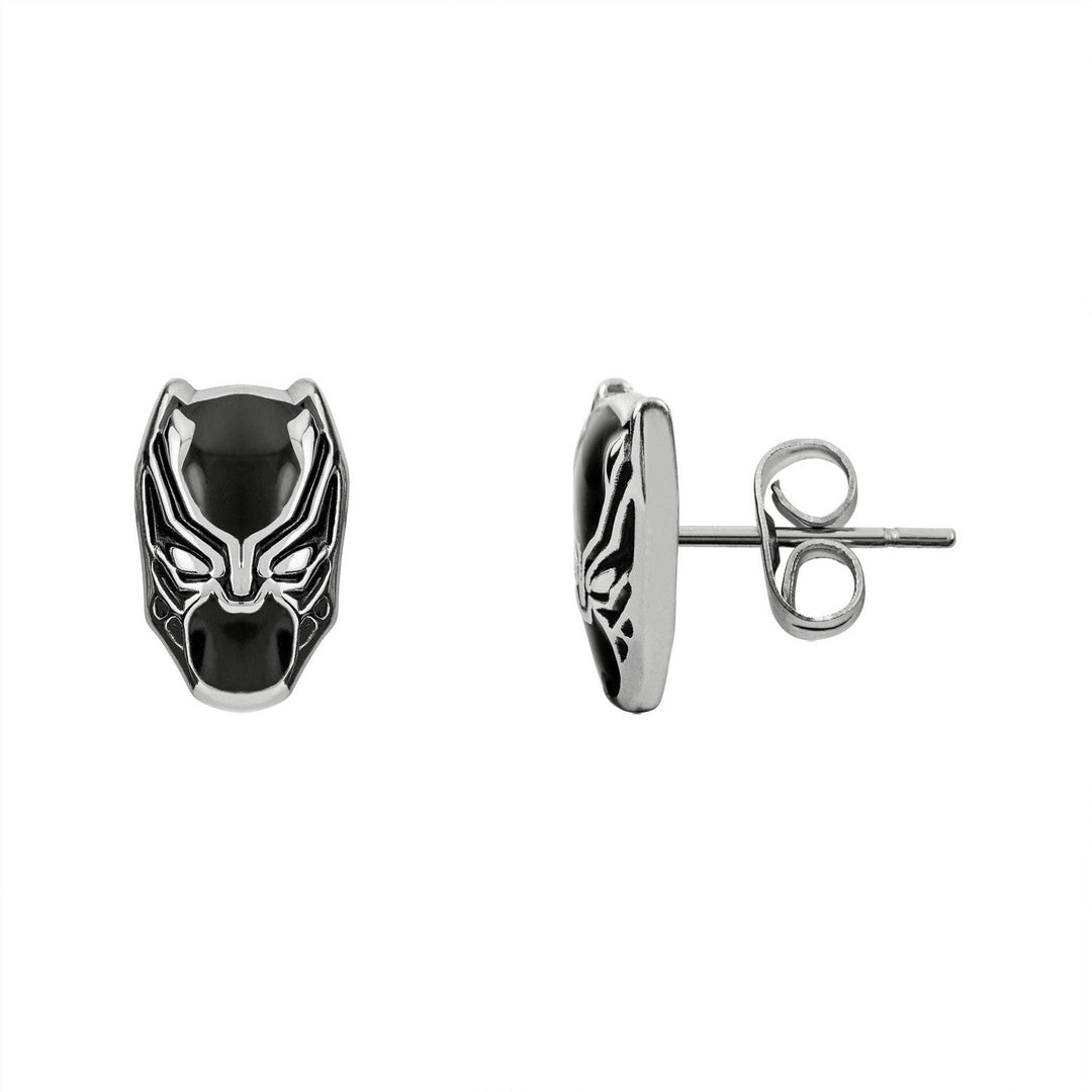 Marvel Stainless Steel 925 Black Panther Earrings E600217L.PH