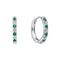 Diamonfire Clear Sapphire Cubic Zirconia Statement Cushion Cut Earrings E6700