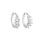 Beginnings Sterling Silver Cubic Zirconia Earrings E6787C