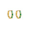 Beginnings Sterling Silver Gold Earrings E6791G