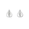 Beginnings Sterling Silver Crystal Earrings E6795C