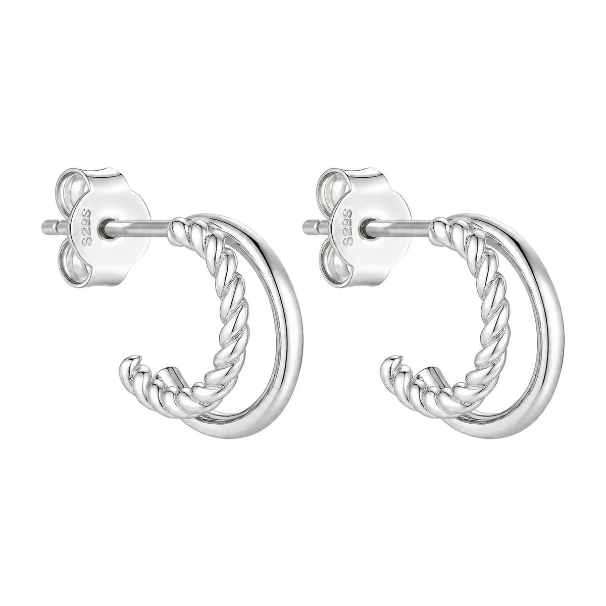 Beginnings Sterling Silver Earrings E6798