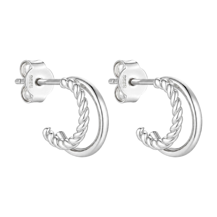 Beginnings Sterling Silver Earrings E6798