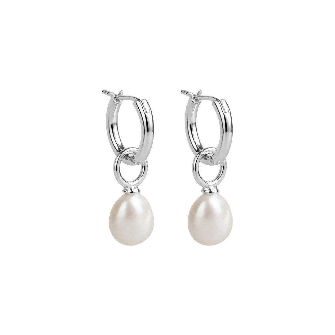 Beginnings Sterling Silver Freshwater Pearl Earrings E6801W