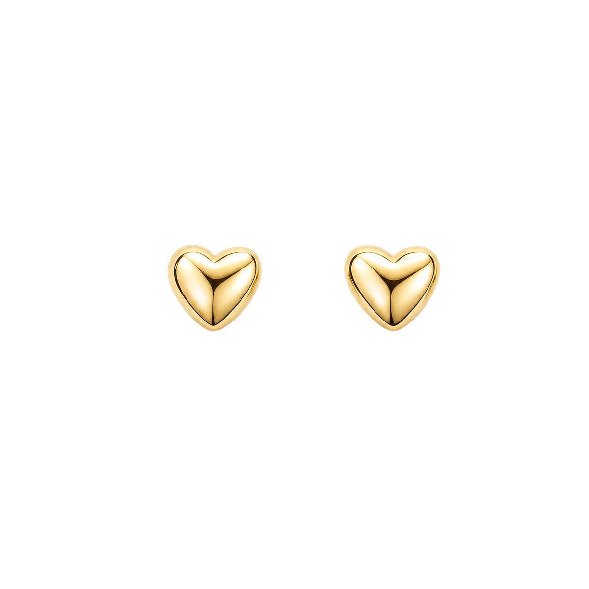 Beginnings Sterling Silver Gold Earrings E6809