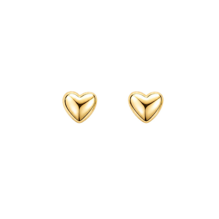 Beginnings Sterling Silver Gold Earrings E6809